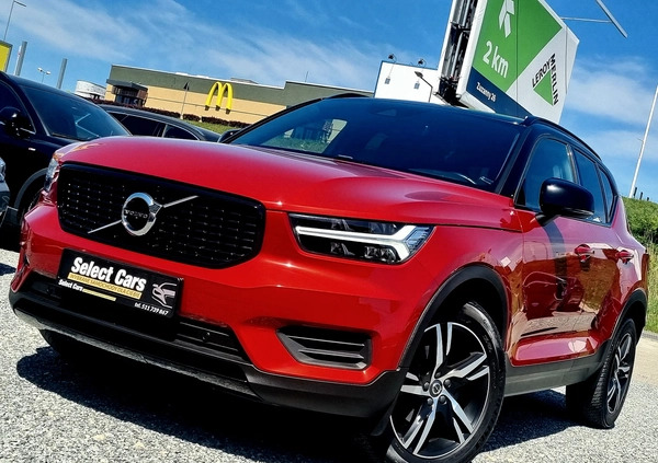 Volvo XC 40 cena 109900 przebieg: 120000, rok produkcji 2020 z Lędziny małe 704